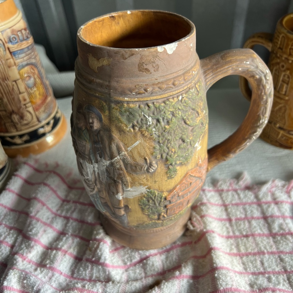Vintage German Beer Stein Mug